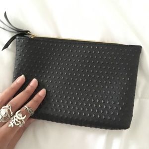 Black Ipsy makeup pouch